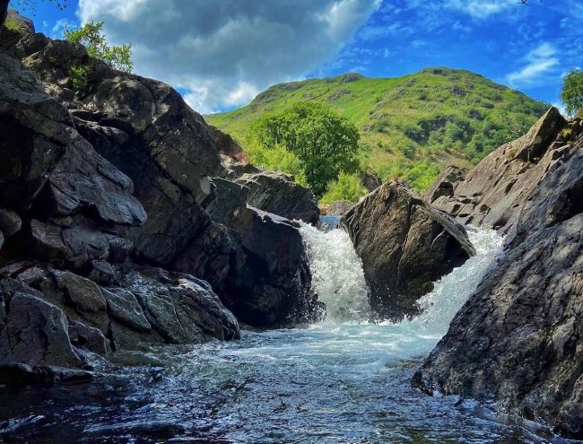 fairy glen and galleny force waterfall