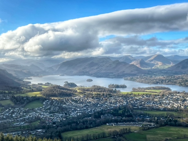 view from latrigg walk
