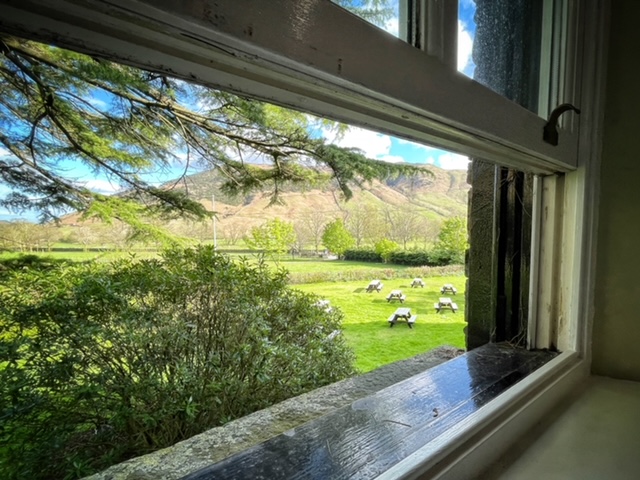 view from new dungeon ghyll room