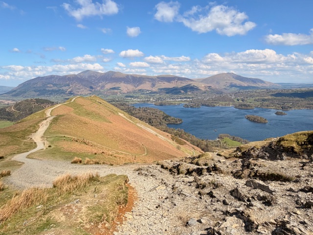 view from catbells summit