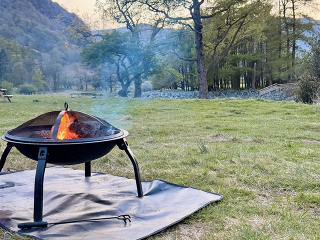 stonethwaite campsite firepit