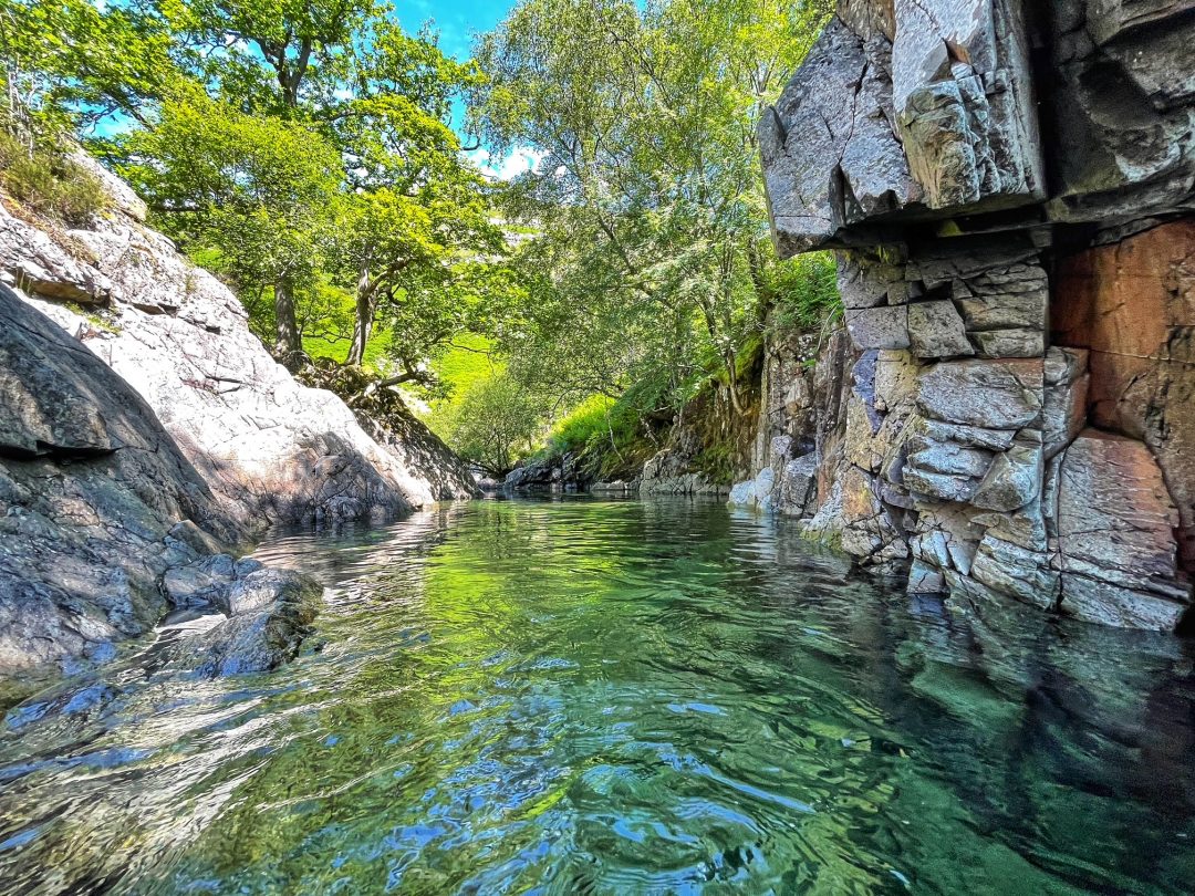fairy glen stonethwaite wild swimming