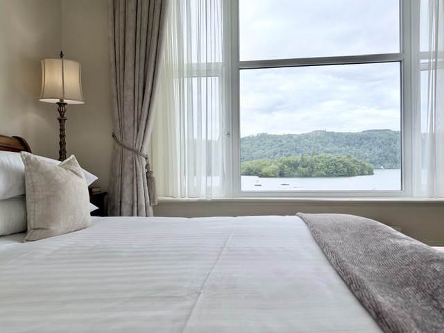 hotel room view windermere