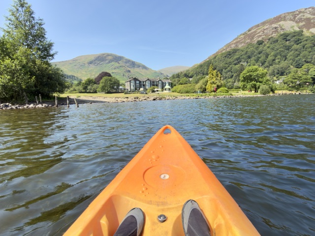 Kayaking on ullswater