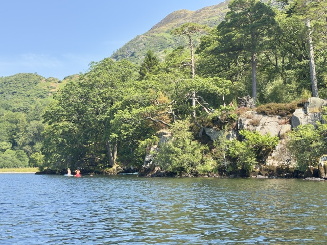 outdoor swimming at glenridding ullswater