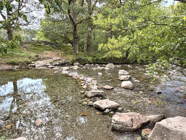 river esk stepping stones