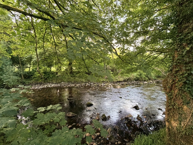 river esk at stanley house