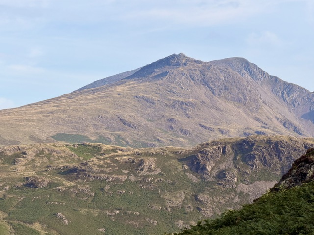 scafell from hardknott pass
