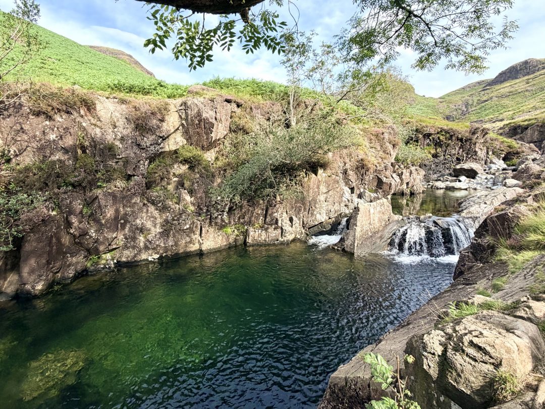 wild swimming at tongue pot eskdale