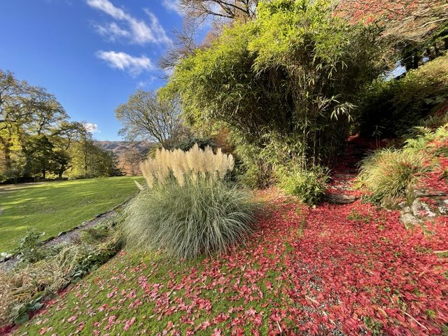 rydal mount gardens autumn walk