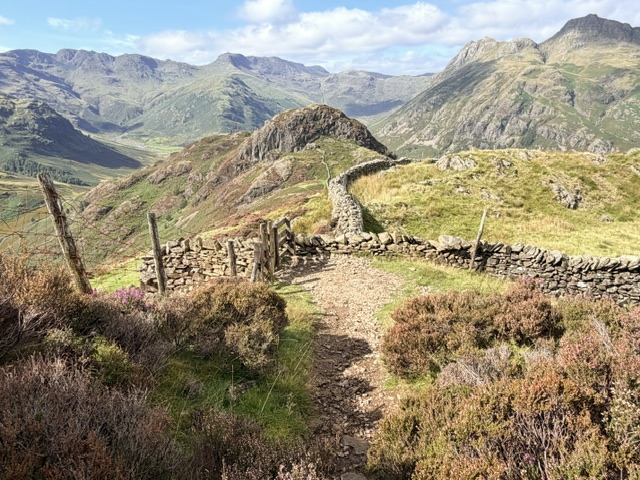 stone wall from lingmoor to side pike