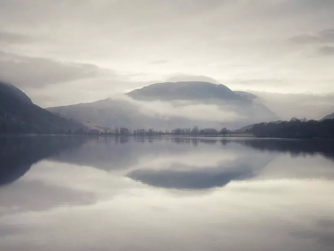 Brooding Mist on Buttermere Lake