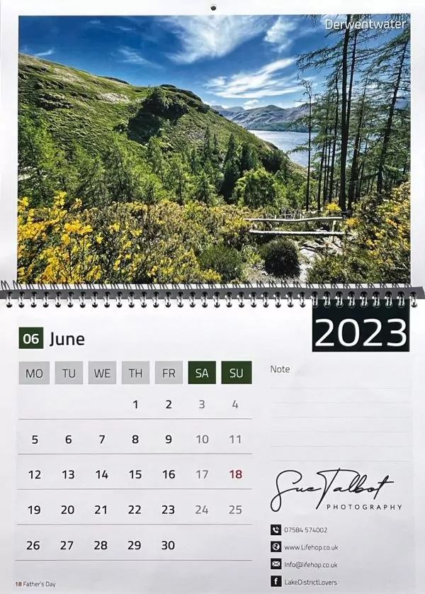 lake district calendar 2023