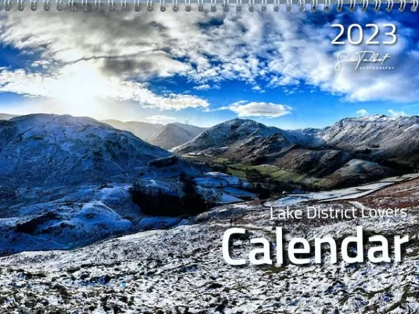 lake district calendar 2023 cover