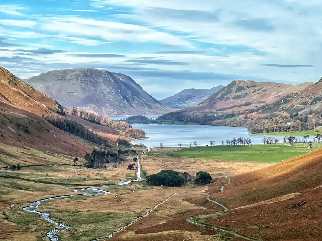 view of buttermere from warnscale