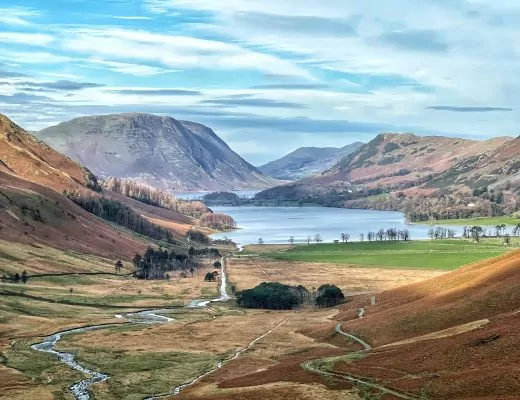 view of buttermere from warnscale