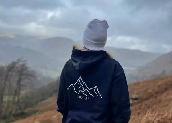 Mountain hoodie by no ties