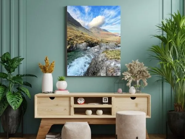 Buttermere Infinity Pool canvas wall art